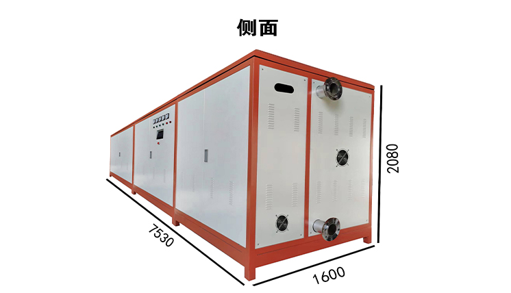 智能电磁超感供暖锅炉1200KW